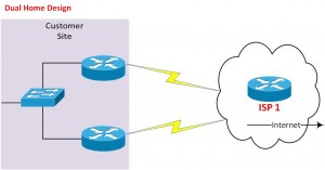 BGP Dual Home Design