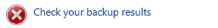 backup error
