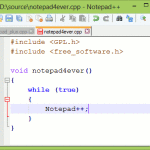 notepad++