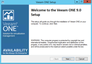 36 - Veeam ONE installer