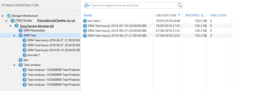 Adding Nimble Storage to Veeam - Storage Infrastructure - Nimble Array and Snapshots