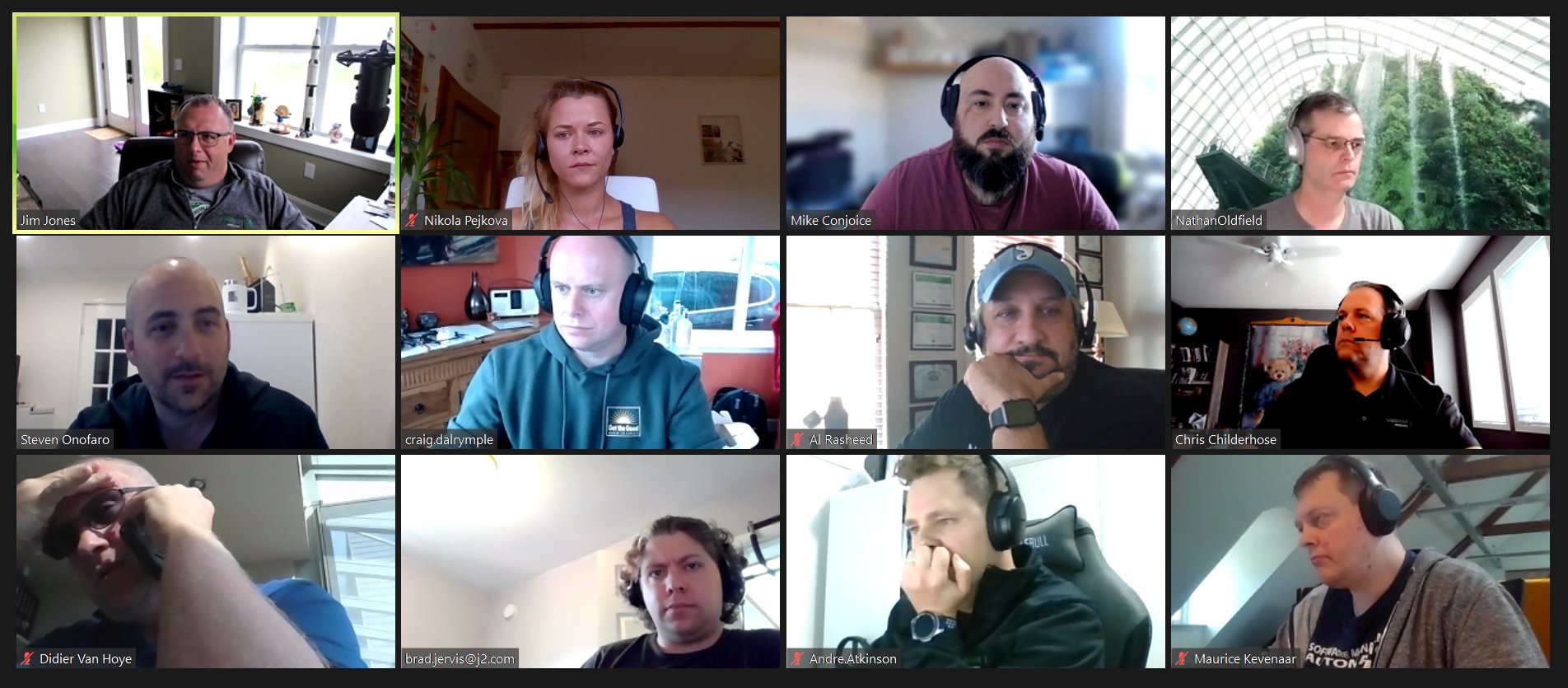Since COVID, one of the regular weekly get togethers in the calendar is the Veeam Vanguard Social call.