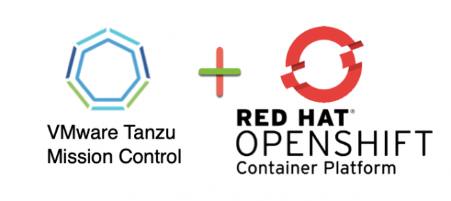 VMware Tanzu Mission Control + Red Hat OpenShift header