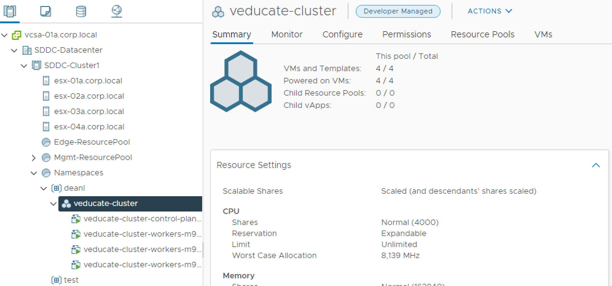 Cluster Deployed