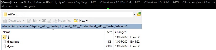 Code Stream - Preserve Artifacts - Docker Host - Location