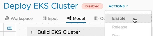 vRA EKS - Enable Pipeline