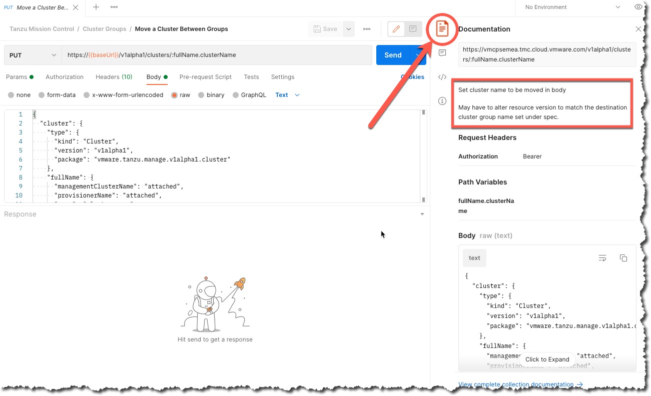 TMC API - Postman Collection - Collection Documentation