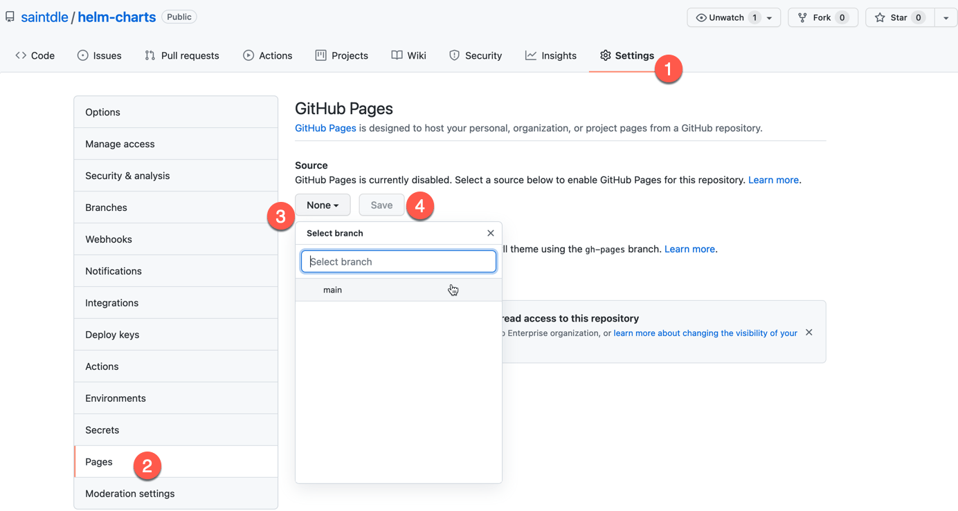 Create a GitHub Page within your repository