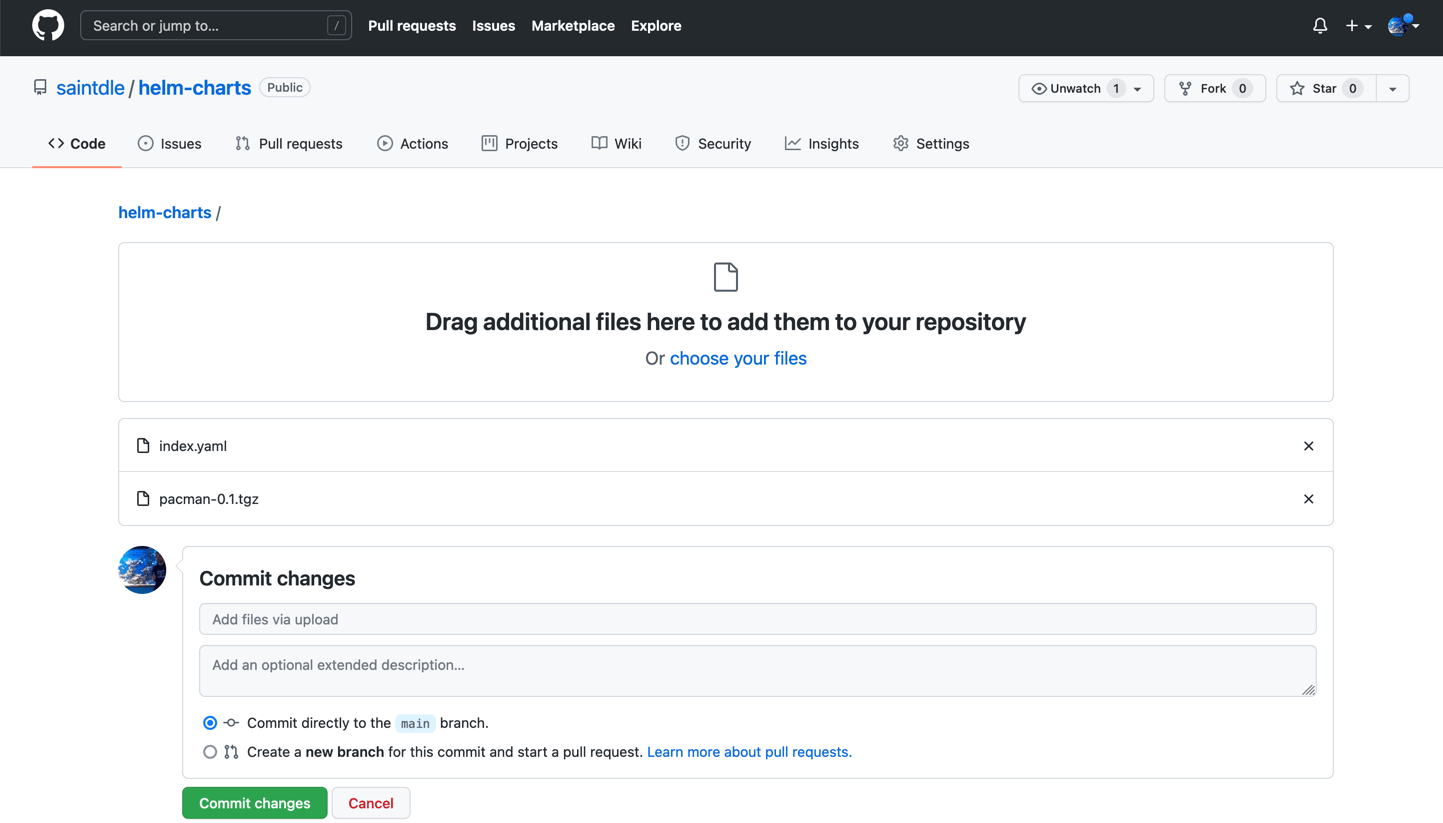 Helm Charts GitHub Repository