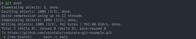 git push