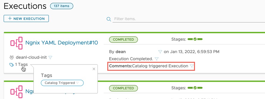 vRA - Cloud Assembly triggered pipeline execution