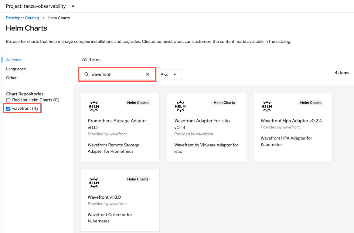 OpenShift 4.7 - Helm Charts - Custom Repository