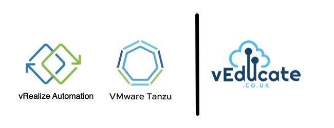 vRealize Automation - VMware Tanzu Header