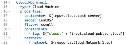 vRA - Cloud Template - Code 2