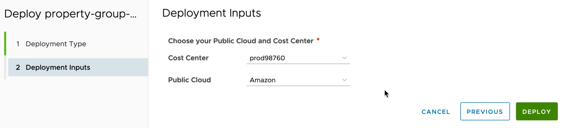 vRA - Cloud Template - Deploy