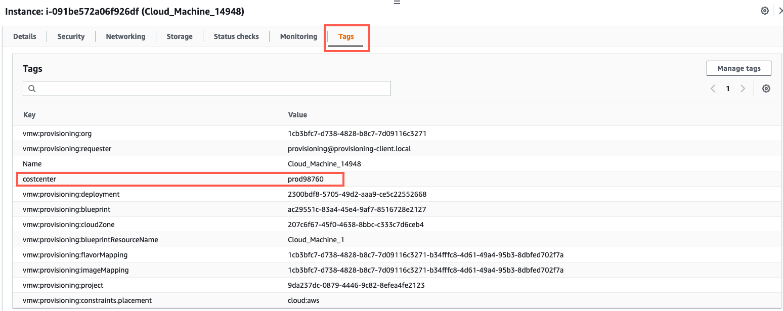 vRA - Input Property Group - AWS EC2 Tag