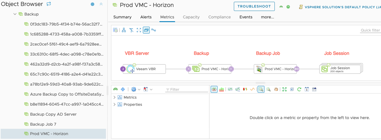 vRealize Operations - Management Pack Builder - Troubleshoot - Job Sessions Relationship