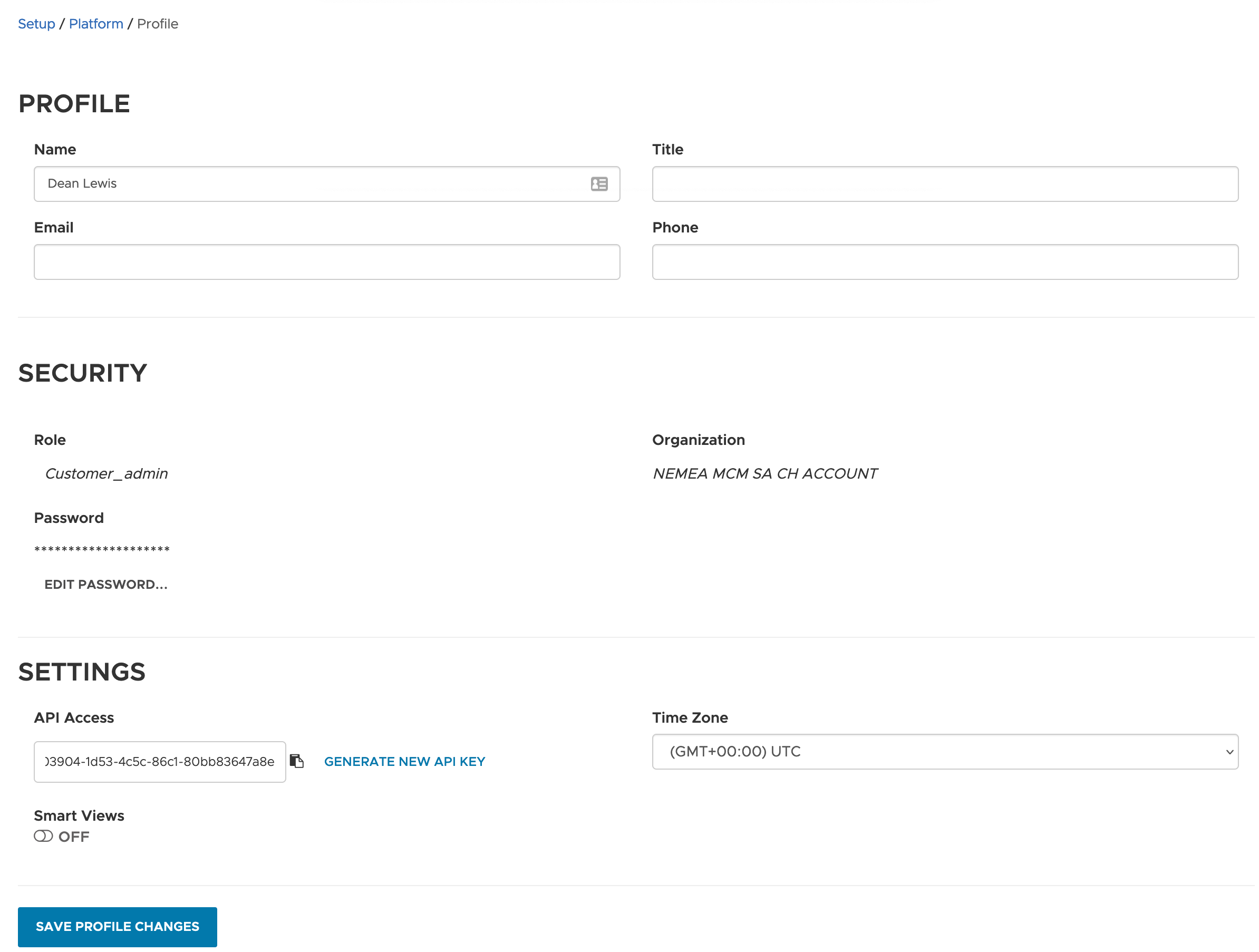 vRealize Operations - CloudHealth Integration - CloudHealth - Get User API