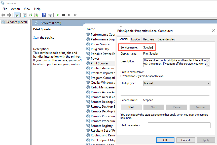vRA SaltStack Config - Windows Services