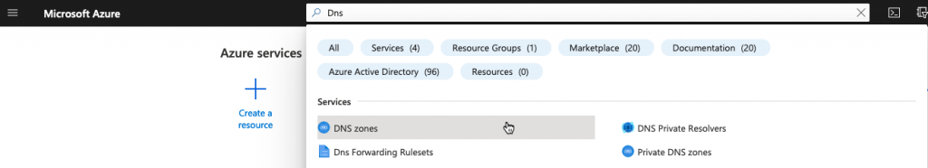 CloudFlare DNS delegation to Azure - Azure DNS Zone Service