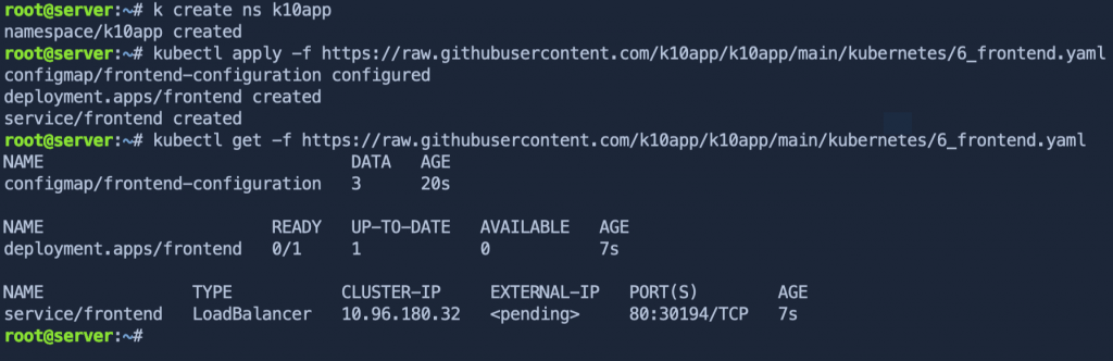 kubectl get -f from url